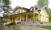 Teisko -hirsikoti Omakotitalot